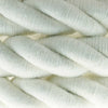 Cavo elettrico in cotone grezzo cordone xl 16mm Illuminazione/Illuminazione per interni/Lampadari lampade a sospensione e plafoniere/Componenti per lampadari/Cavi elettrici per lampadari Led Mall Home - Napoli, Commerciovirtuoso.it
