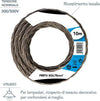 Cavo Elettrico In Tessuto Frrtx 10mt Intrecciato Per Lampada E Lampadario Bronzo Casa, arredamento e bricolage > Materiale Elettrico Trade Shop italia - Napoli, Commerciovirtuoso.it