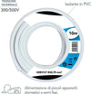 Cavo Elettrico Prolunga 10mt 3g0,75 Mm H05vv-f Matassa Filo Elettrico Bianco Casa, arredamento e bricolage > Materiale Elettrico Trade Shop italia - Napoli, Commerciovirtuoso.it