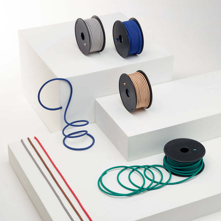 Cavo-Elettrico-Rivestito-In-Tessuto-Blu-20M