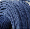 Cavo elettrico tondo tessuto effetto jeans Illuminazione/Illuminazione per interni/Lampadari lampade a sospensione e plafoniere/Componenti per lampadari/Cavi elettrici per lampadari Led Mall Home - Napoli, Commerciovirtuoso.it