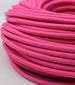 Cavo elettrico tondo tessuto fucsia Illuminazione/Illuminazione per interni/Lampadari lampade a sospensione e plafoniere/Componenti per lampadari/Cavi elettrici per lampadari Led Mall Home - Napoli, Commerciovirtuoso.it