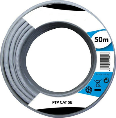 Cavo Ethernet Di Rete 50mt Ftp Cat 5e Prolunga Lan Router Internet Computer Informatica e Videogiochi > Periferiche di rete > Cavi di Rete Trade Shop italia - Napoli, Commerciovirtuoso.it