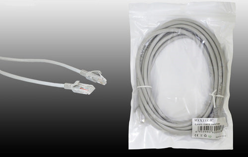 Cavo Ethernet Di Rete Lan Per Internet Rj45 Cat5 3 Metri Maxtech Cat5-3m Informatica e Videogiochi > Periferiche di rete > Cavi di Rete Trade Shop italia - Napoli, Commerciovirtuoso.it