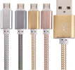 Cavo-In-Acciaio-Ricarica-Trasferimento-Dati-Smartphone-Android-Pc-Usb-Resistente