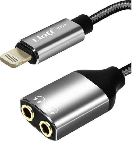 Cavo Intrecciato Adattatore Audio Da Lightning Maschio A 2 Jack 3,5mm Femmina Lt3537 Fai da te/Materiale elettrico/Prese elettriche ed accessori/Spine intelligenti e telecomandate Trade Shop italia - Napoli, Commerciovirtuoso.it