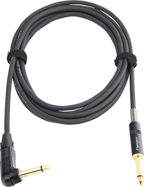 Cavo Jack Flanger FLG-002 per chitarra elettrica 3 m alte prestazioni silenzioso anti rumore senza disturbi elettrici