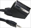 Cavo Audio Video da Jack 3.5 Maschio a Scart Schermato