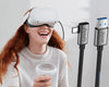Cavo Link da USB 3.2 Gen 1 A a C per VR Oculus Quest 1/2 5 Gbps Trasferimento dati PC Alta Velocità e Ricarica Rapida 5 Metri