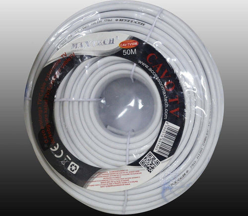 Cavo Matassa 50mt Antenna Prolunga Tv Satellitare Coassiale Dvb Hd Maxtech Cav-tv50m Elettronica e telefonia > Accessori Audio e Video > Cavi Audio e Video Trade Shop italia - Napoli, Commerciovirtuoso.it