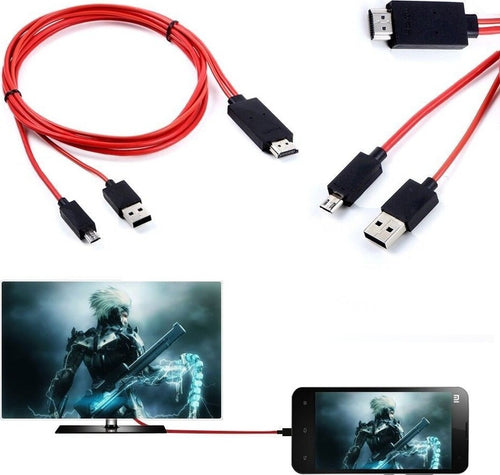 CAVO MHL PER SAMSUNG GALAXY S3 S4 S5 NOTE 2 NOTE 3 HD MICRO USB A HDMI HDTV Elettronica/Informatica/Accessori/Cavi e accessori/Cavi/Cavi USB Trade Shop italia - Napoli, Commerciovirtuoso.it
