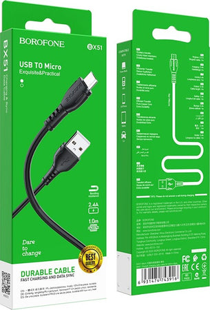 cavo-micousb-nero-2,4A-100cm-nero