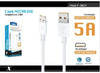Cavo Micro Usb 5a Ricarica Rapida Cavetto Dati Per Smartphone 1mt Maxtech F-s027 Elettronica e telefonia > Telefonia Fissa e Mobile > Accessori Smartphone > Cavi Smartphone Trade Shop italia - Napoli, Commerciovirtuoso.it