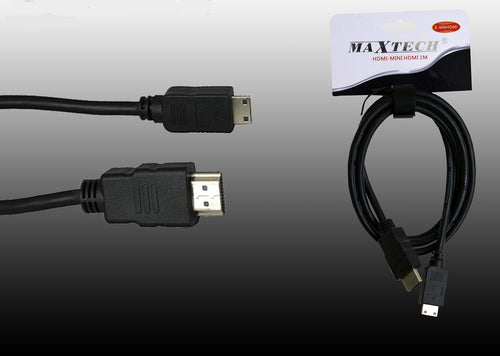 Cavo Mini Hdmi A Hdmi 1 Metro Cable Audio Video Per Fotocamere Maxtech E-mnhdmi Elettronica e telefonia > Accessori Audio e Video > Cavi Audio e Video Trade Shop italia - Napoli, Commerciovirtuoso.it