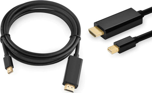 Cavo MiniDisplayPort maschio a HDMI maschio nero 1.8 metri GANA Deluxe Computer cable