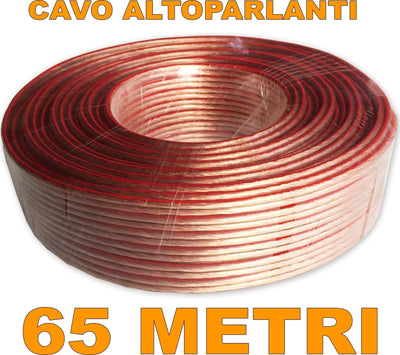 CAVO PER ALTOPARLANTI MATASSA BOBINA FILO BIPOLARE AUDIO CASSE SPEAKER STEREO Elettronica/Home Audio e Hi-Fi/Accessori/Cavi/Cavi per casse acustiche Trade Shop italia - Napoli, Commerciovirtuoso.it