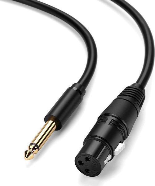 CAVO PER MICROFONO JACK TRIPOLARE MONO XLR 6,5 mm CAVO JACK M/F 5Mt Elettronica/Home Audio e Hi-Fi/Accessori/Cavi/Cavi Stereo Jack Trade Shop italia - Napoli, Commerciovirtuoso.it