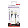 Cavo Per Trasmissione Dati Ricarica Usb/lightning 5a 1.5 Mt Super Carica F-ip035