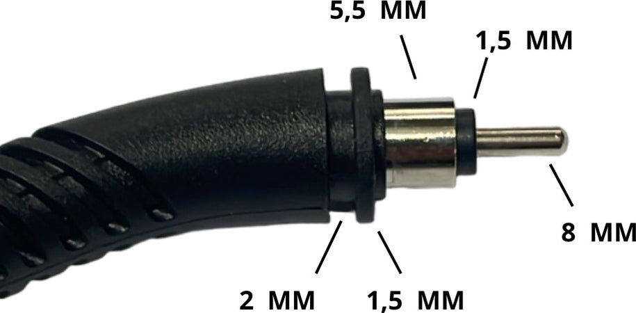 Cavo-piastra-capelli-in-tessuto-Gammapiù-Gamma+-pro-originale-ACVPIATWINP