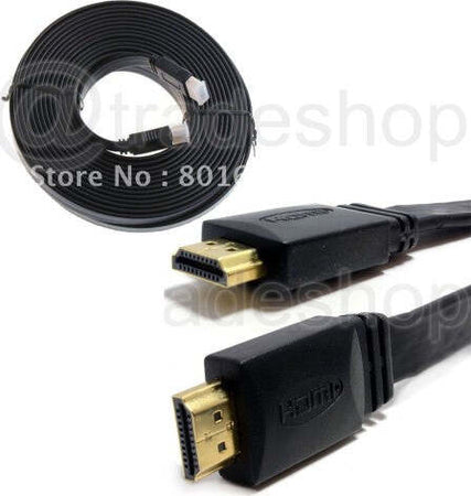 Cavo Piatto Hdmi 1080p Maschio Maschio Per Televisore Console Game Nero Da 1,5mt Elettronica/Informatica/Accessori/Cavi e accessori/Cavi/Cavi HDMI Trade Shop italia - Napoli, Commerciovirtuoso.it