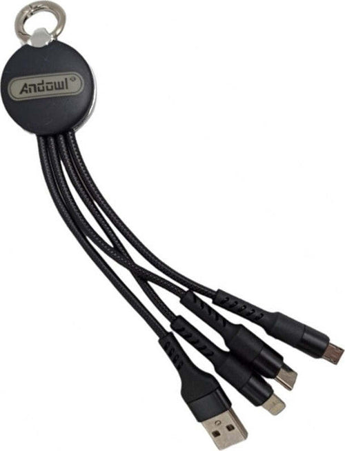 Cavo Portachiavi 3 In 1 Usb Lightning Type-c Micro Usb Caricatore 0,2 Mt Q-c18 Elettronica/Informatica/Accessori/Cavi e accessori/Cavi/Cavi USB Trade Shop italia - Napoli, Commerciovirtuoso.it