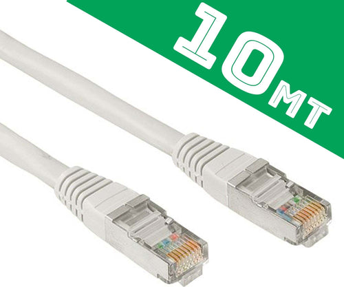 CAVO PROFESSIONALE RETE LAN 10 METRI PROLUNGA PER MODEM ROUTER PC PLUG RJ45 Elettronica/Informatica/Accessori/Cavi e accessori/Cavi/Cavi Ethernet Trade Shop italia - Napoli, Commerciovirtuoso.it