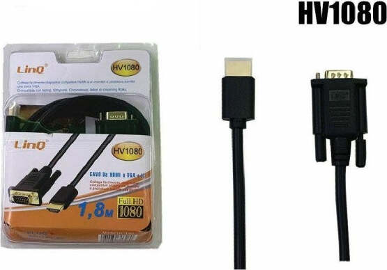 Cavo-Prolunga-Adattatore-Da-Hdmi-A-Vga-+-Ic-1080p-1,8-Metri-Linq-Hv1080