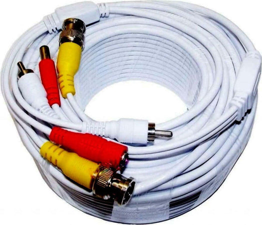 Cavo-Prolunga-Audio-Video-Rca-Bnc-Da-50mt-Per-Dvr-Telecamere-Con-Alimentazione