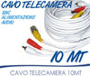 CAVO PROLUNGA TELECAMERA RCA BNC AUDIO VIDEO ALIMENTAZIONE 10 20 30 50 METRI Elettronica/Home Cinema TV e video/Accessori/Cavi/Connettori RCA Trade Shop italia - Napoli, Commerciovirtuoso.it