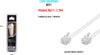 Cavo Prolunga Telefonica Rj11 1.5 Mt Collegamento Telefonico Modem Maxtech Rj11-1.5m Elettronica/Home Cinema TV e video/Attrezzatura satellitare/Impianti satellitari/Amplificatori di segnale Trade Shop italia - Napoli, Commerciovirtuoso.it