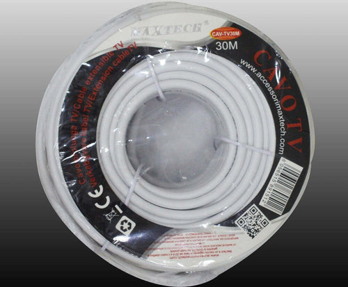 Cavo Prolunga Tv 30metri Antenna Satellitare Terrestre Matassa Maxtech Cav-tv30m Elettronica e telefonia > Accessori Audio e Video > Cavi Audio e Video Trade Shop italia - Napoli, Commerciovirtuoso.it