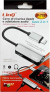 Cavo Ricarica Adattatore Audio 2 In 1 Lightning Cuffie Jack 3,5mm Iphone Ip-7789 Elettronica/Home Audio e Hi-Fi/Accessori/Cavi/Cavi ottici Trade Shop italia - Napoli, Commerciovirtuoso.it