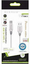 Cavo-Ricarica-Usb-Type-c-F-tc017-Cavetto-Trasferimento-Dati-2,5mt-2.1a-Smartphone