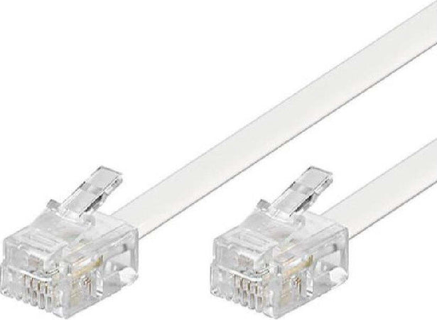 Cavo Telefonico Adsl Rj11 1 Mt Collegamento Telefonico Modem Internet Rj11-1.0m Informatica e Videogiochi > Periferiche di rete > Cavi di Rete Trade Shop italia - Napoli, Commerciovirtuoso.it