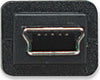 Cavo-USB-2.0-A-maschio/mini-B-5-pin-maschio-0,3-m-Nero-Manhattan