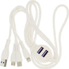 Cavo Usb 5 In 1 40 Cm Ricarica Rapida Trasferimento Dati 3.1a 2 Porte Usb Q-a35 Elettronica/Cellulari e accessori/Accessori/Cavi e adattatori/Cavi USB Trade Shop italia - Napoli, Commerciovirtuoso.it