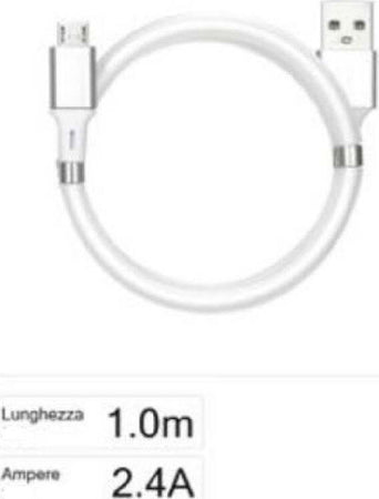 Cavo Usb A Micro Usb Per Ricarica Dati Da 2400ma 1 Metro Per Smartphone F-s028 Elettronica e telefonia > Telefonia Fissa e Mobile > Accessori Smartphone > Cavi Smartphone Trade Shop italia - Napoli, Commerciovirtuoso.it