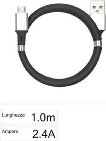Cavo Usb A Micro Usb Per Ricarica Dati Da 2400ma 1 Metro Per Smartphone F-s028 Elettronica e telefonia > Telefonia Fissa e Mobile > Accessori Smartphone > Cavi Smartphone Trade Shop italia - Napoli, Commerciovirtuoso.it