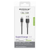 Cavo Usb A Type-c 1.5 Mt 5 A Supercharge Ricarica Dati Smartphone Tablet F-tc045
