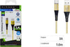 Cavo-Usb-a-/-Type-c-3.0a-1-Mt-Dati-Ricarica-Rapida-Per-Smartphone-Tablet-F-tc022