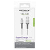 Cavo Usb A Type-c Supercharge Ricarica Dati 1mt 5a Per Smartphone Tablet F-tc042