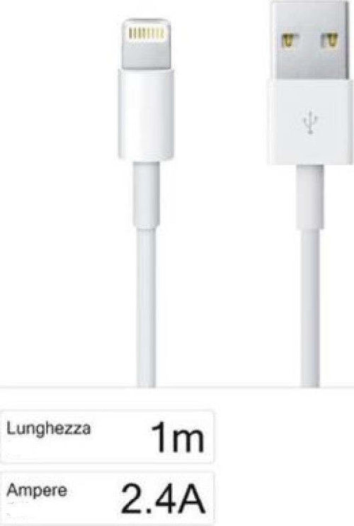 Cavo Usb Dati E Ricarica Per Iphone Ipod Ipad Lightning A Usb 1mt Maxtech F-ip019 Cavi Smartphone Trade Shop italia - Napoli, Commerciovirtuoso.it