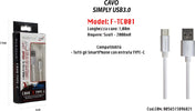 Cavo Usb Di Ricarica Simply Usb 3.0 Da 1mt Ampere Cellulare 5v-2000ma Maxtech F-tc001 Cavi Smartphone Trade Shop italia - Napoli, Commerciovirtuoso.it