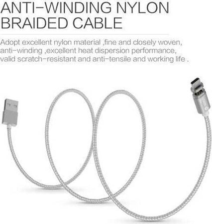 CAVO USB IN NYLON MAGNETICO CHARGE E SYNC CON ADATTATORI ANDROID E IOS Elettronica/Informatica/Accessori/Cavi e accessori/Cavi/Cavi USB Trade Shop italia - Napoli, Commerciovirtuoso.it