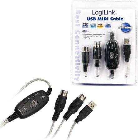 CAVO USB INTERFACCIA MIDI ADATTATORE IN OUT PC AUDIO TASTIERA/EXPANDER Elettronica/Home Cinema TV e video/Accessori/Cavi/Cavi USB Trade Shop italia - Napoli, Commerciovirtuoso.it