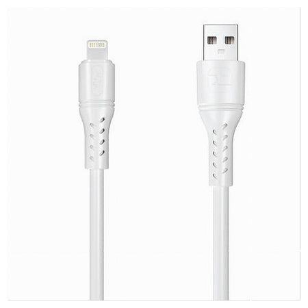 Cavo Usb Lightning 3a 1mt Super Ricarica Dati Resistente Iphone Ipad Ipod F-ip046