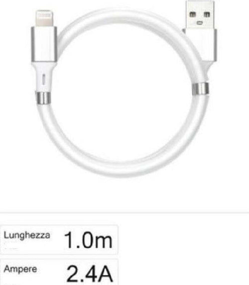 Cavo Usb Ricarica Trasferimento Dati A Lightning 2.4a 1mt Iphone Ipad F-ip028 Elettronica e telefonia > Telefonia Fissa e Mobile > Accessori Smartphone > Cavi Smartphone Trade Shop italia - Napoli, Commerciovirtuoso.it