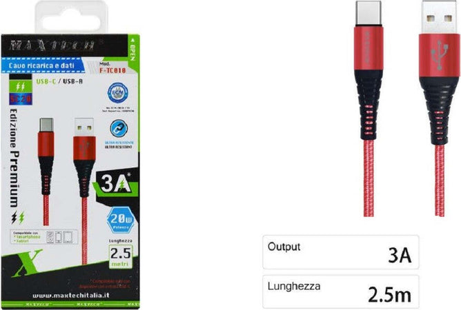 Cavo Iphone Usb C Cavo USB-C Intrecciato Per Samsung - Ricarica Rapida E Sincronizzazione Dati, 3/6/10 Piedi, Nylon Argentato Cavo Ricarica Rapida USB-C 10 Piedi - Foto 6