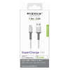 Cavo Usb/type-c Supercharge Ricarica Dati 1.5mt 5a Per Smartphone Tablet F-tc043