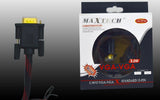 Cavo Vga/vga Maschio-maschio 5mt Retinato 15 Pin Filo Per Pc Tv Maxtech Vga-rt5m Elettronica e telefonia > Accessori Audio e Video > Cavi Audio e Video Trade Shop italia - Napoli, Commerciovirtuoso.it